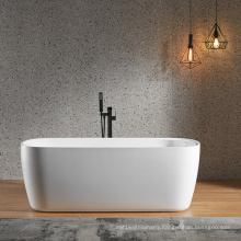 Factory Hot Sales Bathtubs White Acrylic Freestanding Bathroom Tub Durable Bathtub